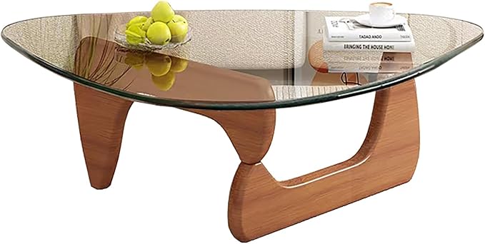 Modern Glass Coffee Table for Living Room, Mid Century Coffee Table Stylish - Image 8