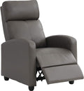 BestMassage | Recliner Chair | No Massage Function | Pu Grey | by BestMassage%C2%AE