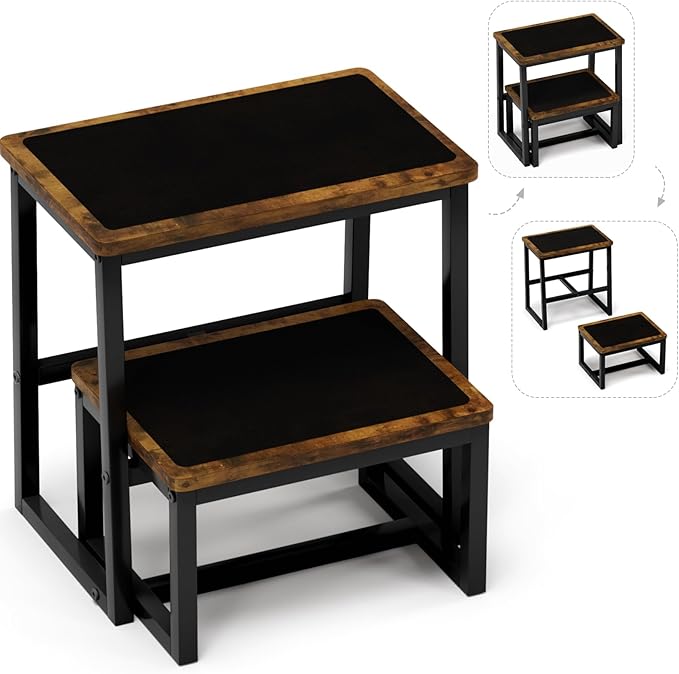 Step Stool for Adults, Holds up to 500Lb, 3 in1 Heavy Duty Sturdy Two by iTsst-ForAnyLifestyle
