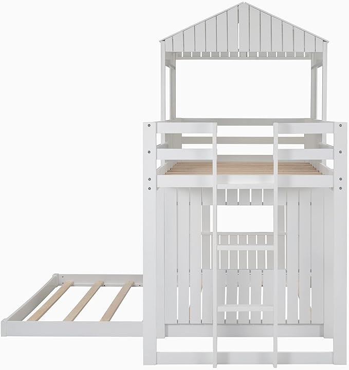 Ball & Cast Twin Over Full Playhouse Bunk Bed - Image 4
