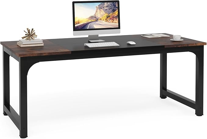 Tribesigns Modern Computer Desk, 70.8 x 31.5 inch Large Office Desk Computer by Tribesigns