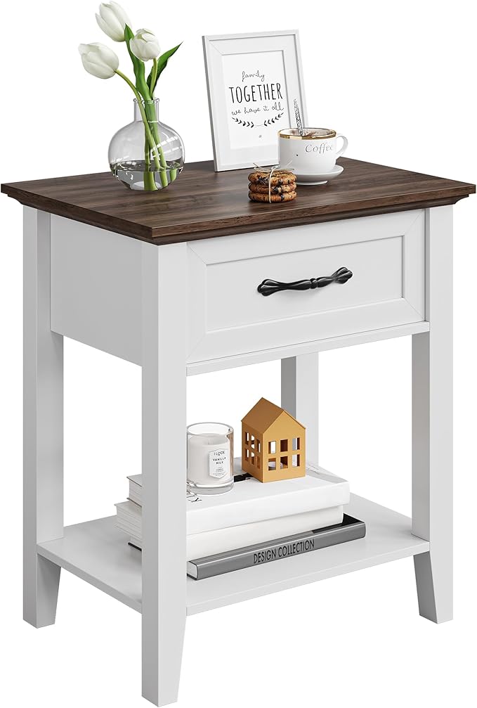IDEALHOUSE Nightstand, End Table by IDEALHOUSE