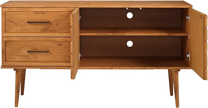Walker Edison Deluca Boho Solid Wood 2 Door Sideboard - Image 6
