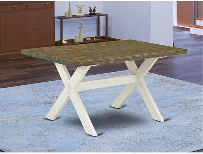 East West Furniture XT076 X-Style Kitchen Table - Image 2