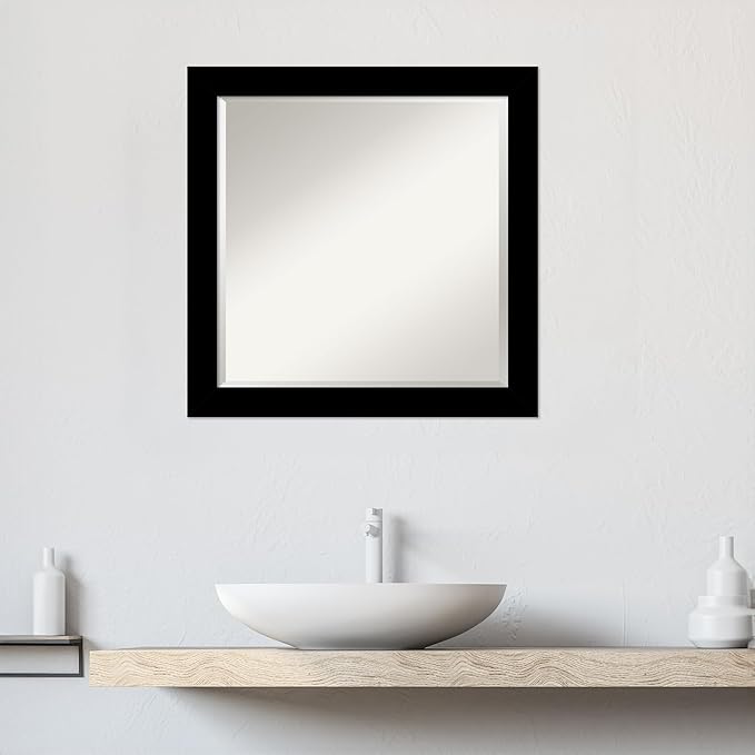 Amanti Art Black Bathroom Mirror - Image 6