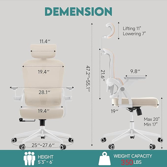 Office Chair Ergonomic Desk Chair - Image 2