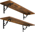 DINZI LVJ Long Wall Shelves, 23.6 Inch Large Floating Shelves Set of 2 by DINZILVJ
