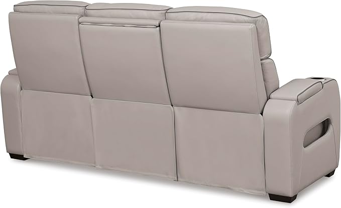 Signature Design by Ashley Boyington Contemporary Leather Match Power Reclining - Image 6