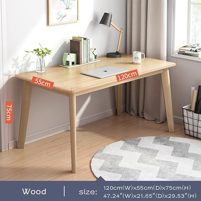 IOTXY Simple Wooden Writing Desk - Image 2
