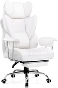 COMHOMA Big and Tall Office Chair, High Back Leather Gaming Chairs by ComHoma
