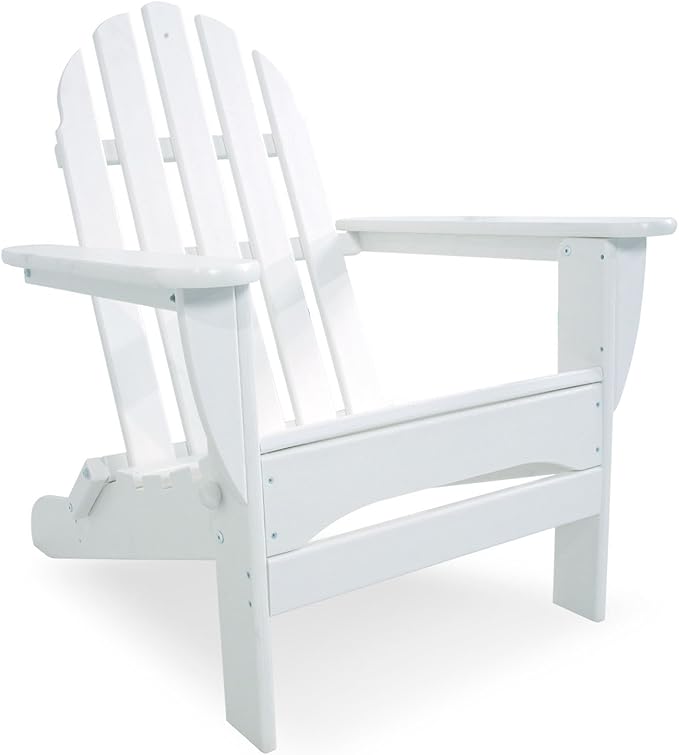 POLYWOOD AD5030WH Classic Folding Adirondack Chair - Image 12