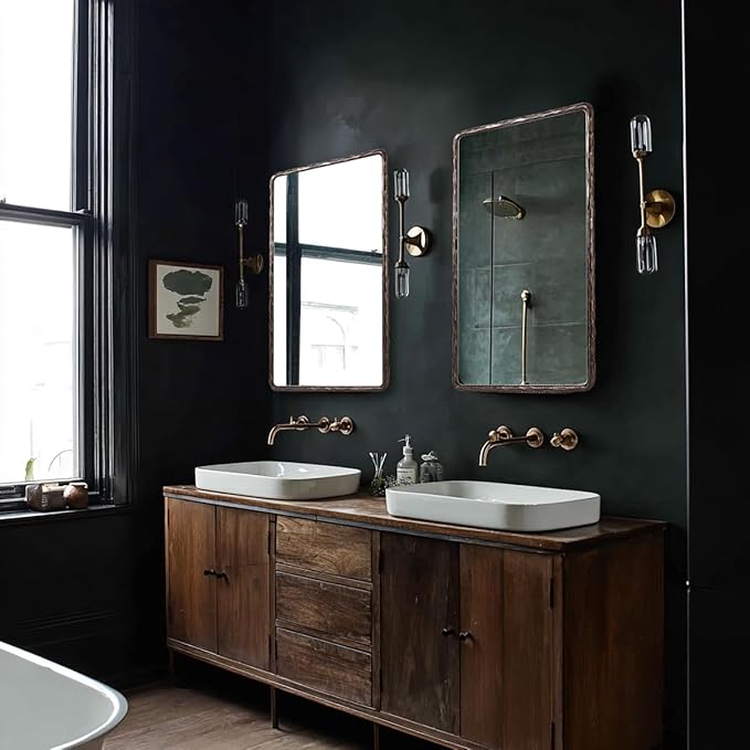 ANDY STAR Hand-Forged Bronze Bathroom Mirrors - Image 5
