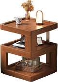 Solid Wood Nightstand, End Tables Bedroom Small Shelf Modern Nightstand Wood by Unknown