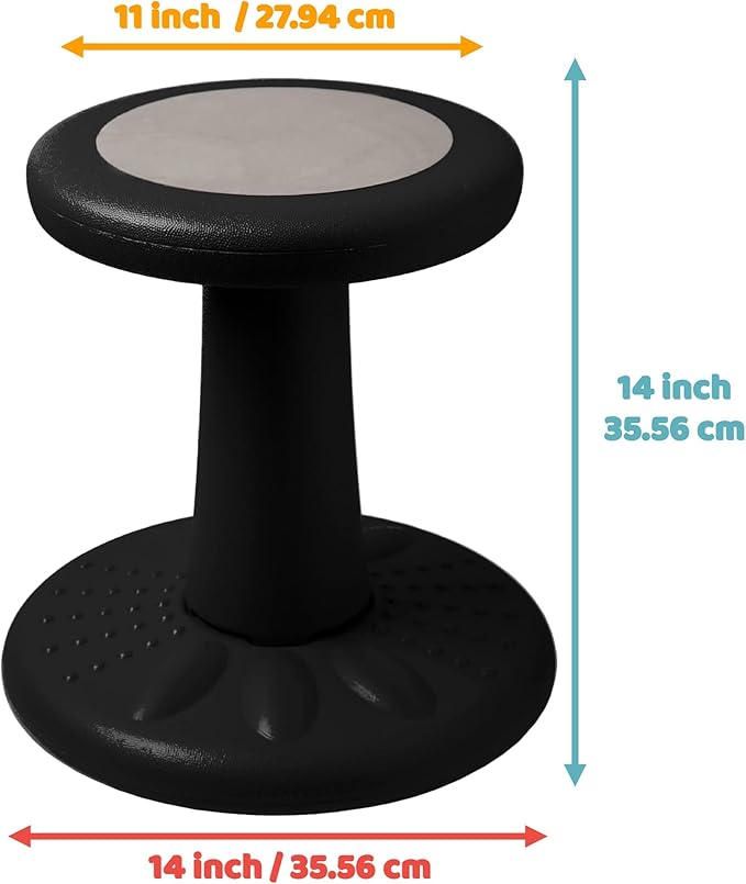 ActiveChairs Kids Wobble Chair, Flexible Preschool & Elementary Classroom - Image 2