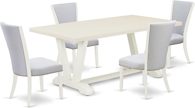 East West Furniture V027VE005-5 5 Piece Dinette Set by EastWestFurniture