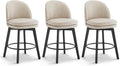 Counter Height Barstools 26 inch Upholstered Swivel Bar Stools by Kislot