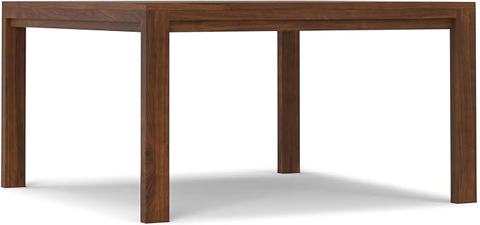SIMPLIHOME Wilson Square Dining Table, Solid Wood Walnut Veneer, 54-inches - Image 7