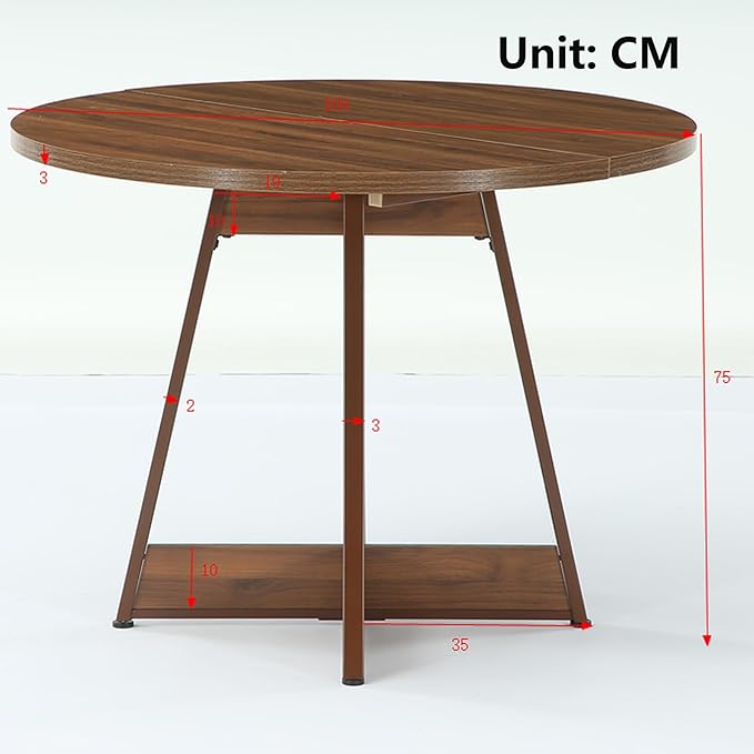 LITTLE TREE 39 Inches Round Dining Table - Image 2