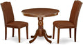 East West Furniture ANEN3-MAH-66 3 Piece Dining Room Furniture Set Contains a by EastWestFurniture