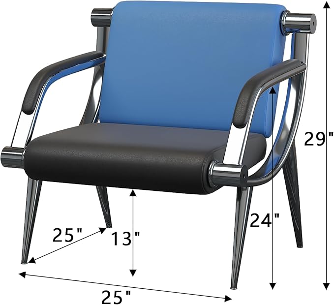 wonline 2Pcs Waiting Room Chair - Image 3