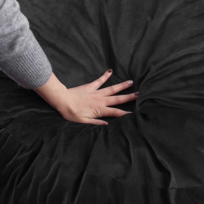 Bean Bag Chairs, Memory Foam Stuffing Bean Bag Chair - Image 6