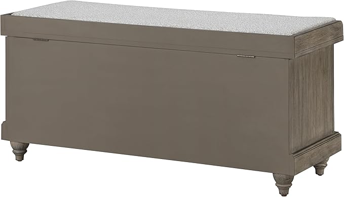 OSP Home Furnishings Dover Coastal Lift-Top Storage Bench - Image 6