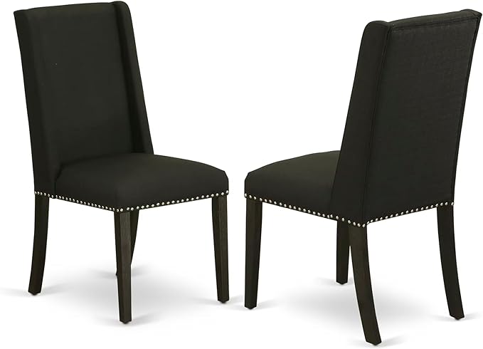 East West Furniture V697FL624-5 5 Piece Dining Table Set - Image 4