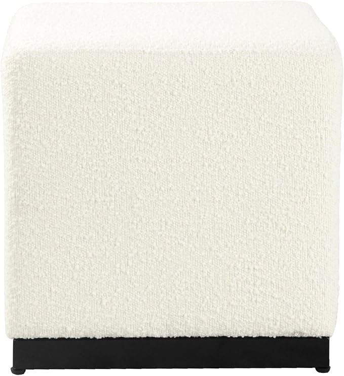 HomePop Cube Ottoman Home Décor |Square Ottoman - Image 4