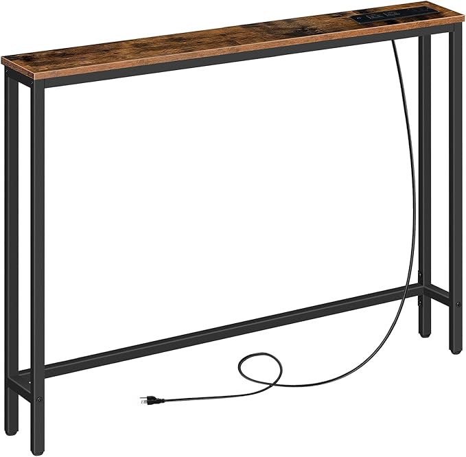 HOOBRO 39.4" Skinny Console Table by HOOBRO
