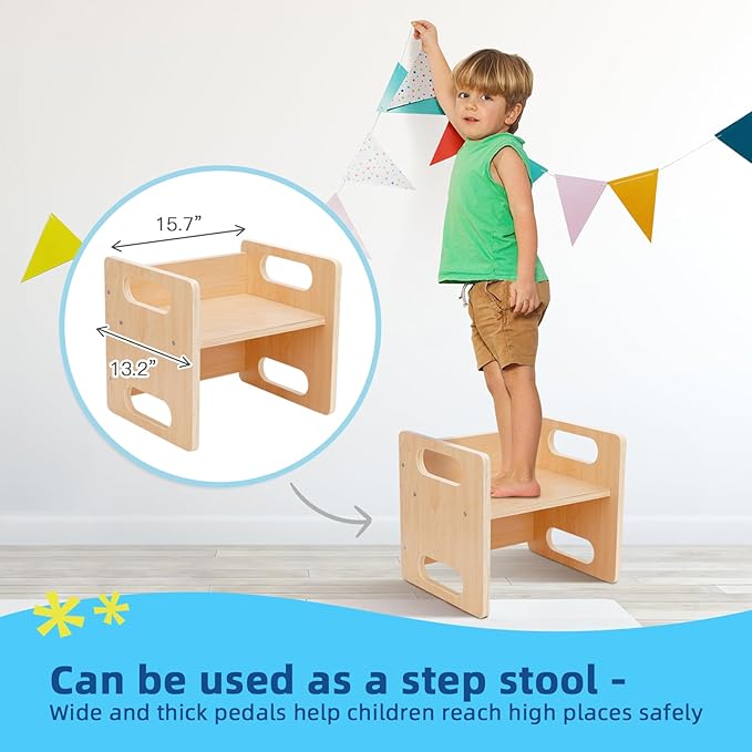 OOOK Montessori Weaning Table and Chair Set, Kids Activity Table and Chair Set - Image 4