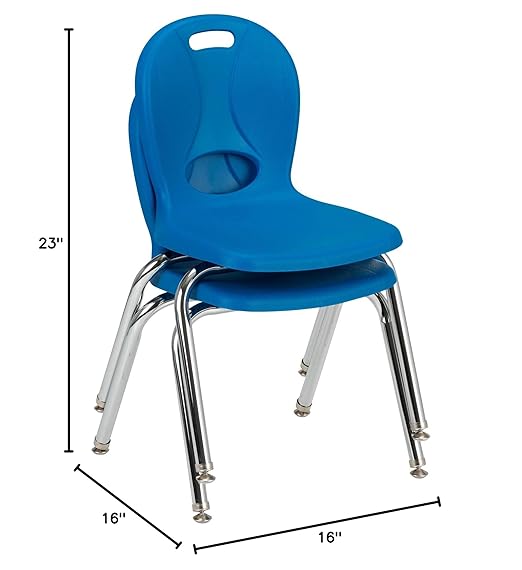 Learniture LNT-114-CSW-BB Learniture Structure Series School Chairs - Image 3