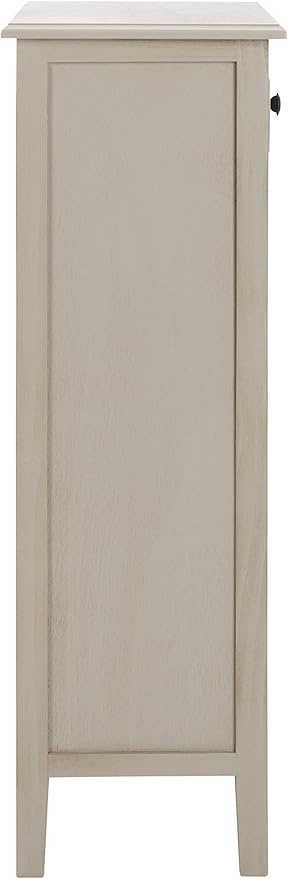 Safavieh Home Michaela Coastal Vintage Grey 4-drawer Side Table - Image 5