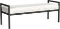 HomePop Modern Metal Bench|Bench by HomePop