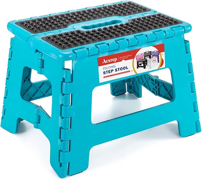 ACSTEP Folding Step Stool 9 inch Height Non-Slip Step Stool by ACSTEP