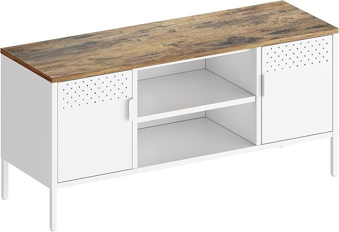 Manhattan Comfort Landen 47" Modern Metal TV Stand - Image 11