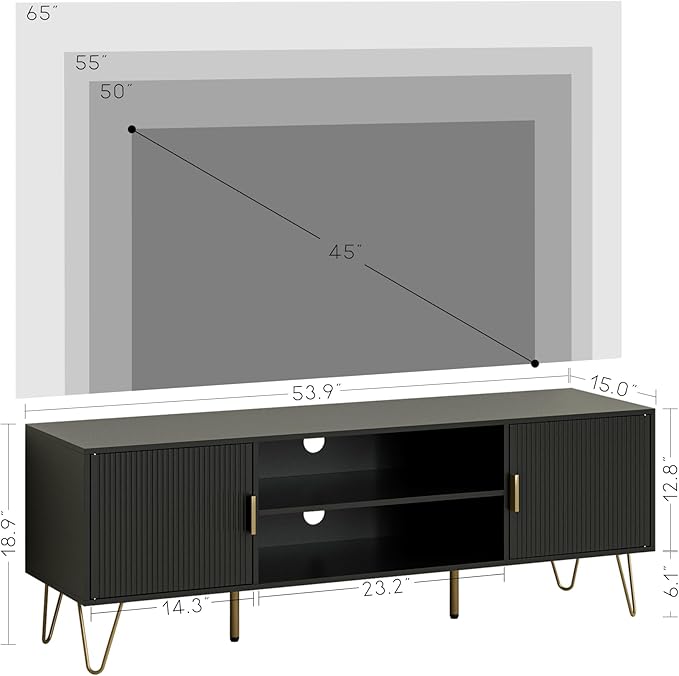TV Stand for 55-65 inch TV, Entertainment Center - Image 3