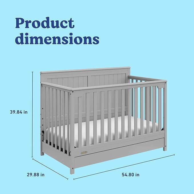 Graco Hadley 5-in-1 Convertible Crib - Image 8