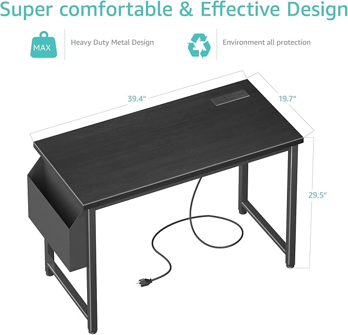 Lufeiya 39 inch Computer Desk - Image 3