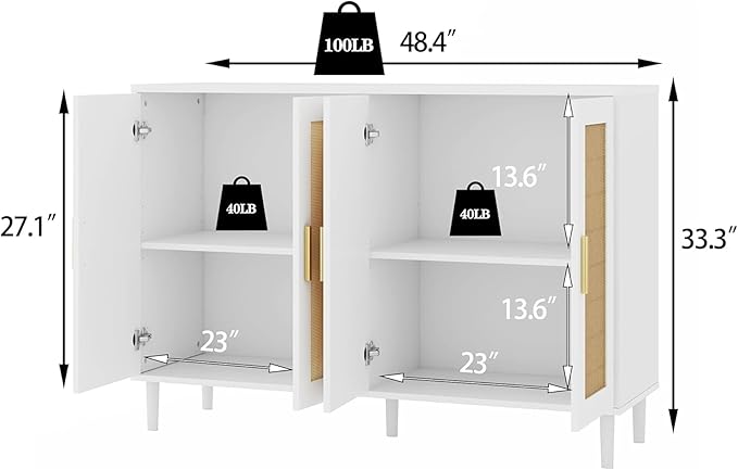 Sideboard - Buffet Cabinet - Image 2