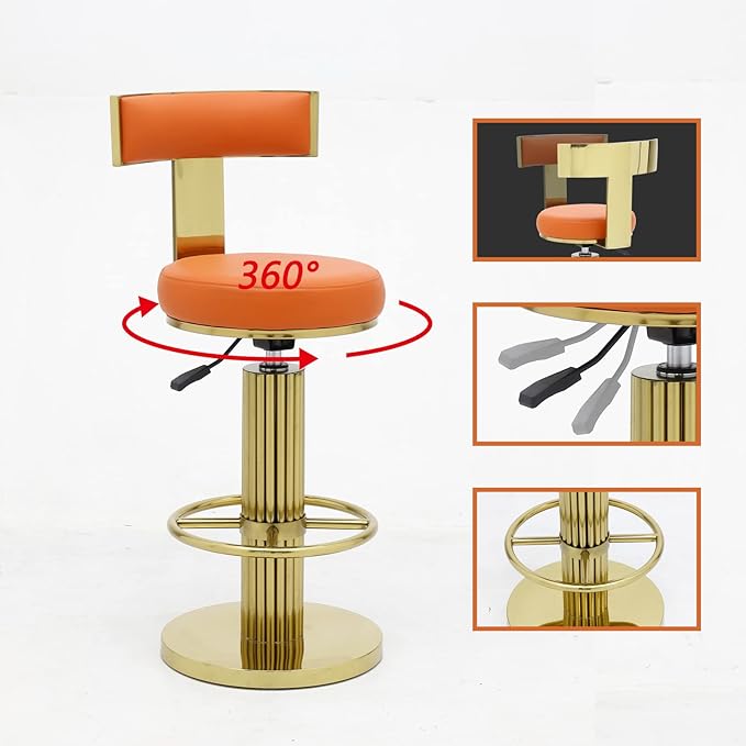 FUNROLUX Counter Height Bar Stools - Image 6
