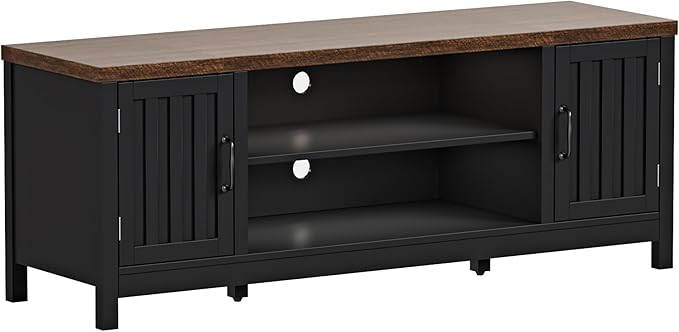 ChooChoo Farmhouse TV Stand for Televisions up to 65 inches, Entertainment - Image 7