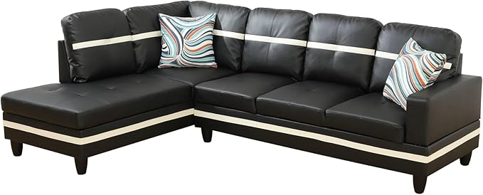 NicBex Sectional Couch 3 Pieces Sofa Set - Image 4