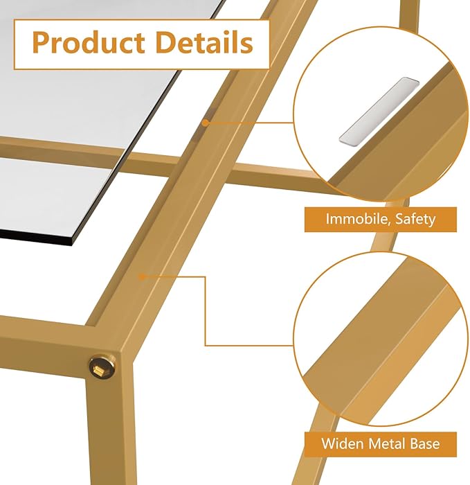 Tempered Glass Coffee Table - Image 5