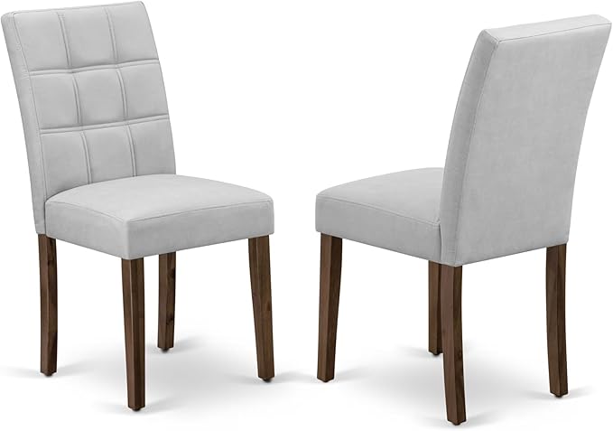 East West Furniture ANAS3-AWA-27 3 Piece Modern Dining Set consists A Dinning - Image 4