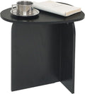 AWASEN Black Side Table, Small Triangle End Table Living Room, Modern Accent by AWASEN