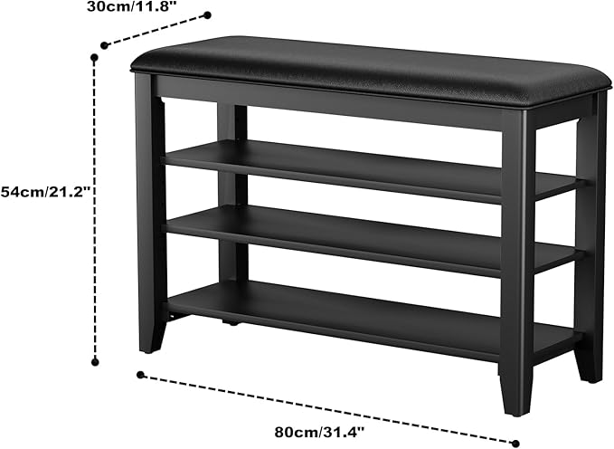 Entryway Shoe Storage Bench - Image 2