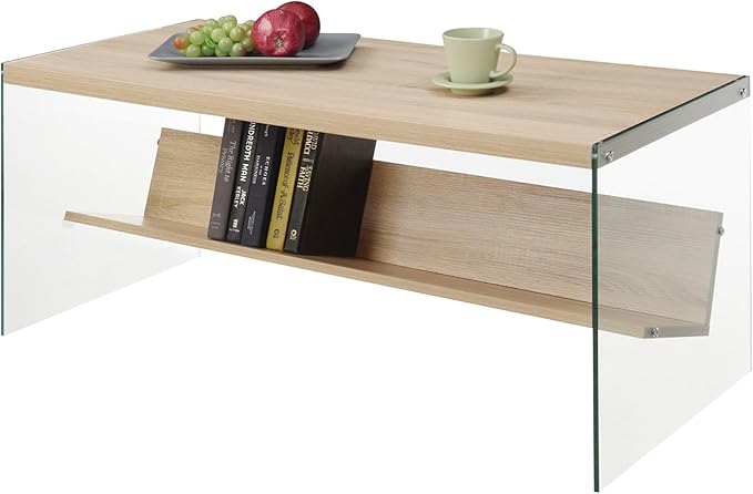 Convenience Concepts SoHo Glass Coffee Table 40" - Image 4