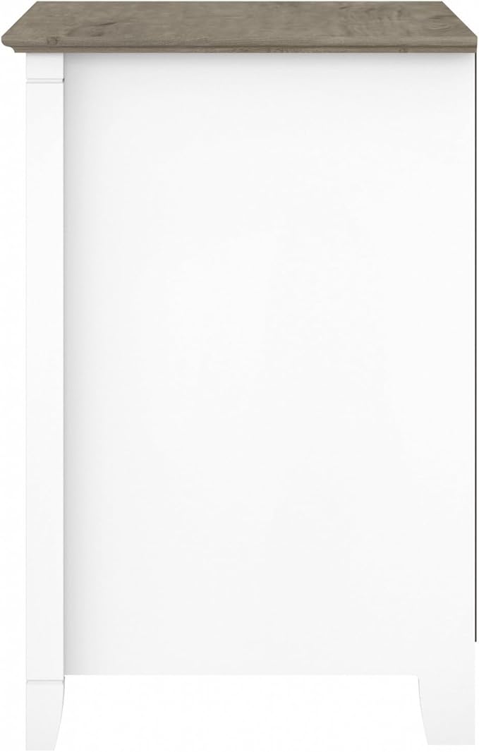 Bush Furniture Key West Lateral File Cabinet, Modern Farmhouse 2 Drawer File - Image 9