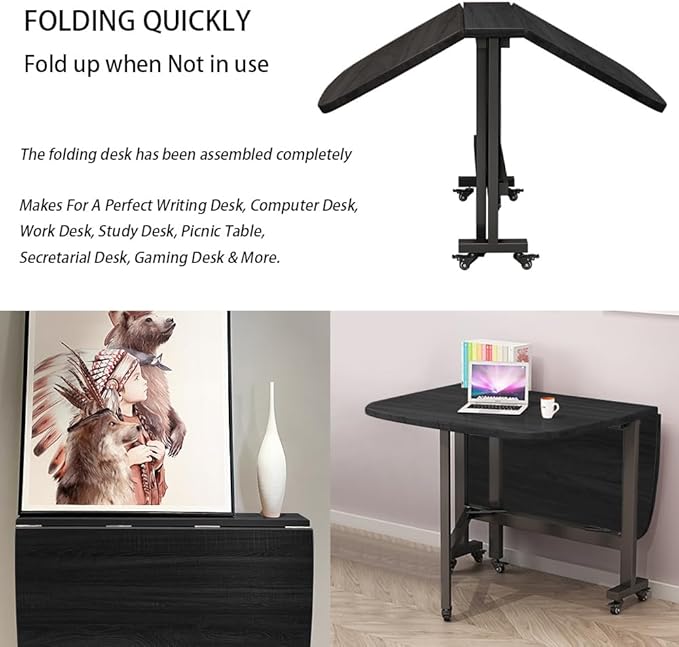 Multifunction Table Drop Leaf Dining Table - Image 4