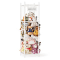 SpaceAid Stuffed Animal Storage Organizer, Wood Animals Zoo Toy Plushies by SpaceAid